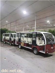  敞篷十四座观光车，游览观光电瓶车